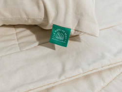 label vintage laine bio coton bio