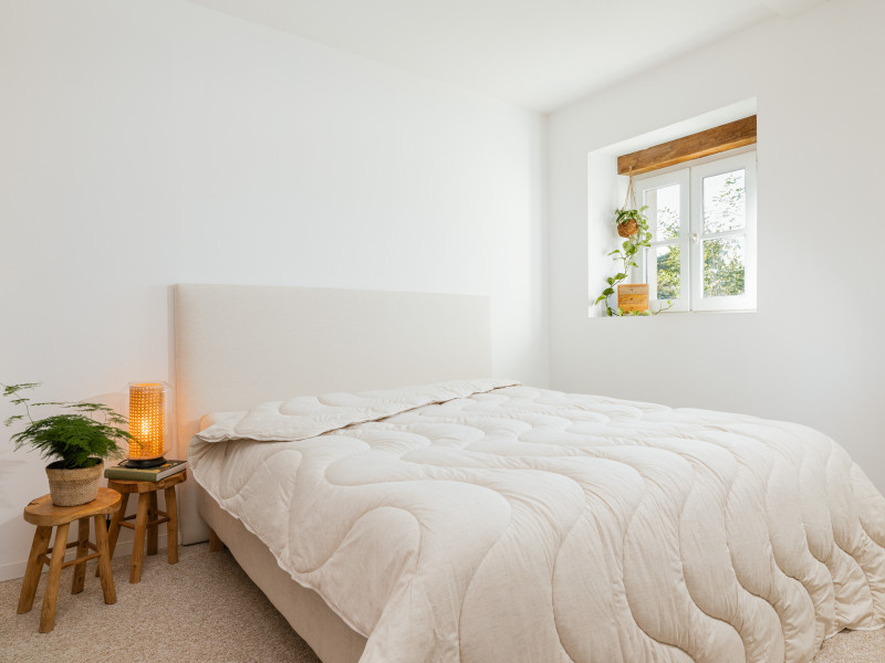 L'unique couette en chanvre et coton bio