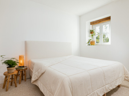couette en laine bio et coton bio