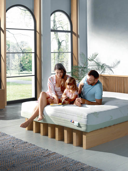 test matelas vert
