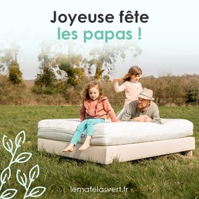 Une journée spéciale pour les papas, restez comme vous êtes. 🥰💚
www.lematelasvert.fr
#fetedesperes #papa #fetedespapas #matelas #enfants #lit #nature #naturel #vert #amour